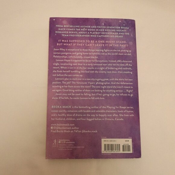 Fall With Me by Becka Mack | Romance | Sports | Novel | Paperback - Picture 2 of 3